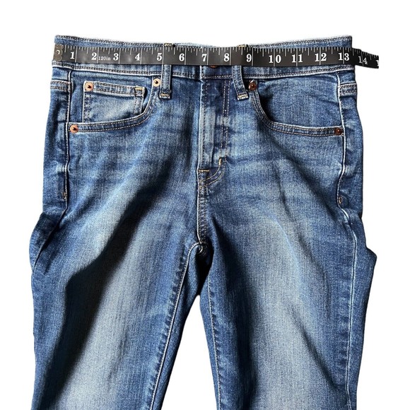 Gap True Skinny Mid Rise Jeans Womens 26 2R Medium Dark Blue Size 2 w/ 5-Pocket - Picture 6 of 10